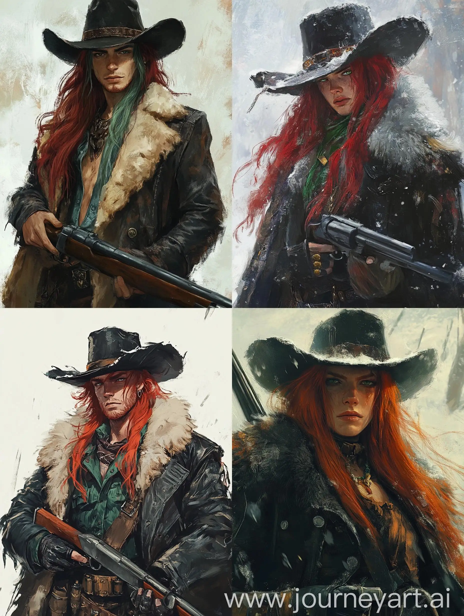 PostApocalyptic-Cowboy-in-80s-Western-Attire