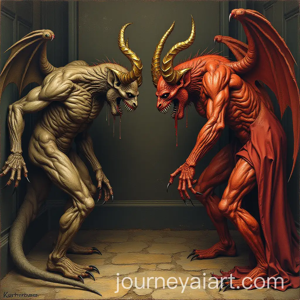 Medieval-Torture-Demons-Visualizing-Historical-Torture-Methods-with-Demonic-Imagery