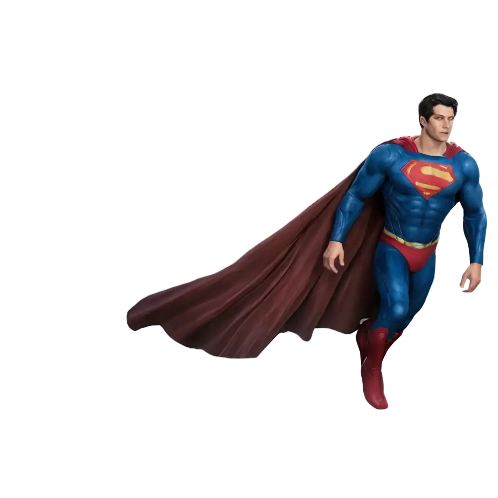 Superman-PNG-Image-Dynamic-and-HighQuality-Visual-Representation