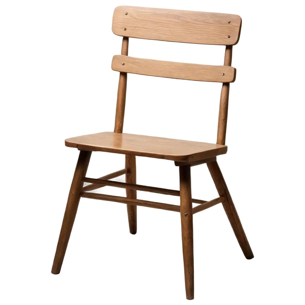 HighQuality-PNG-of-an-Empty-Wooden-Chair-from-a-Top-Angle-for-Creative-Projects