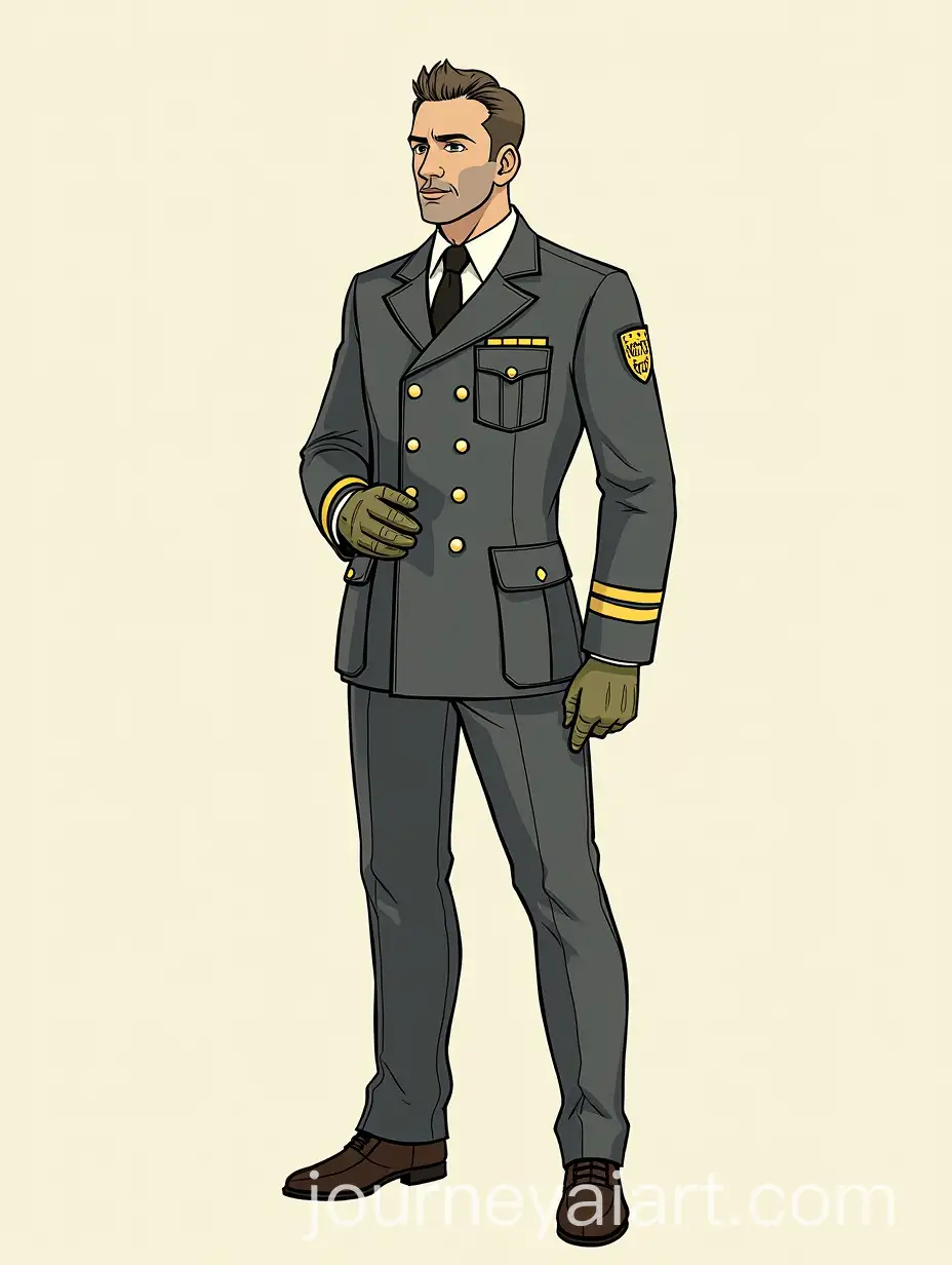 Stylish-Fallout-4-Institute-Uniform-Fashion-Sketch