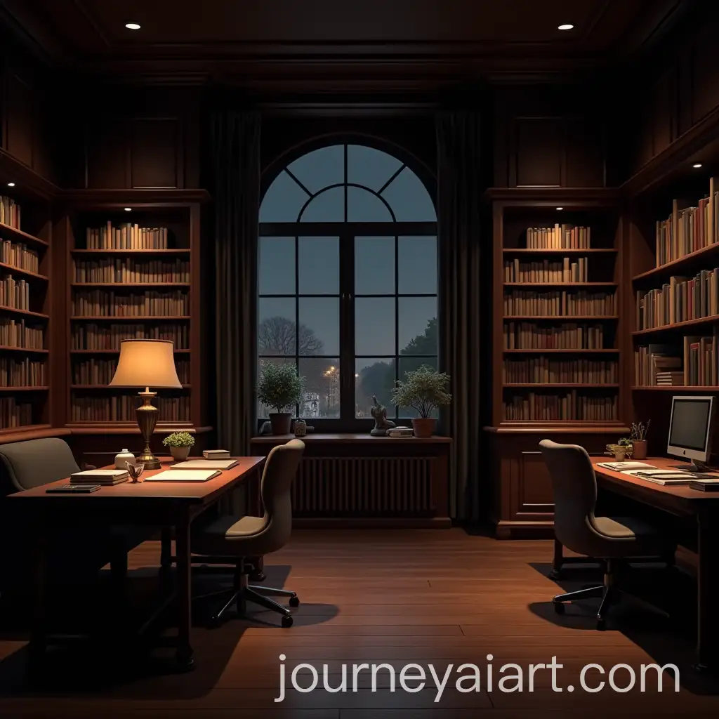 Quiet-Late-Night-Library-Study-with-Spacious-Atmosphere