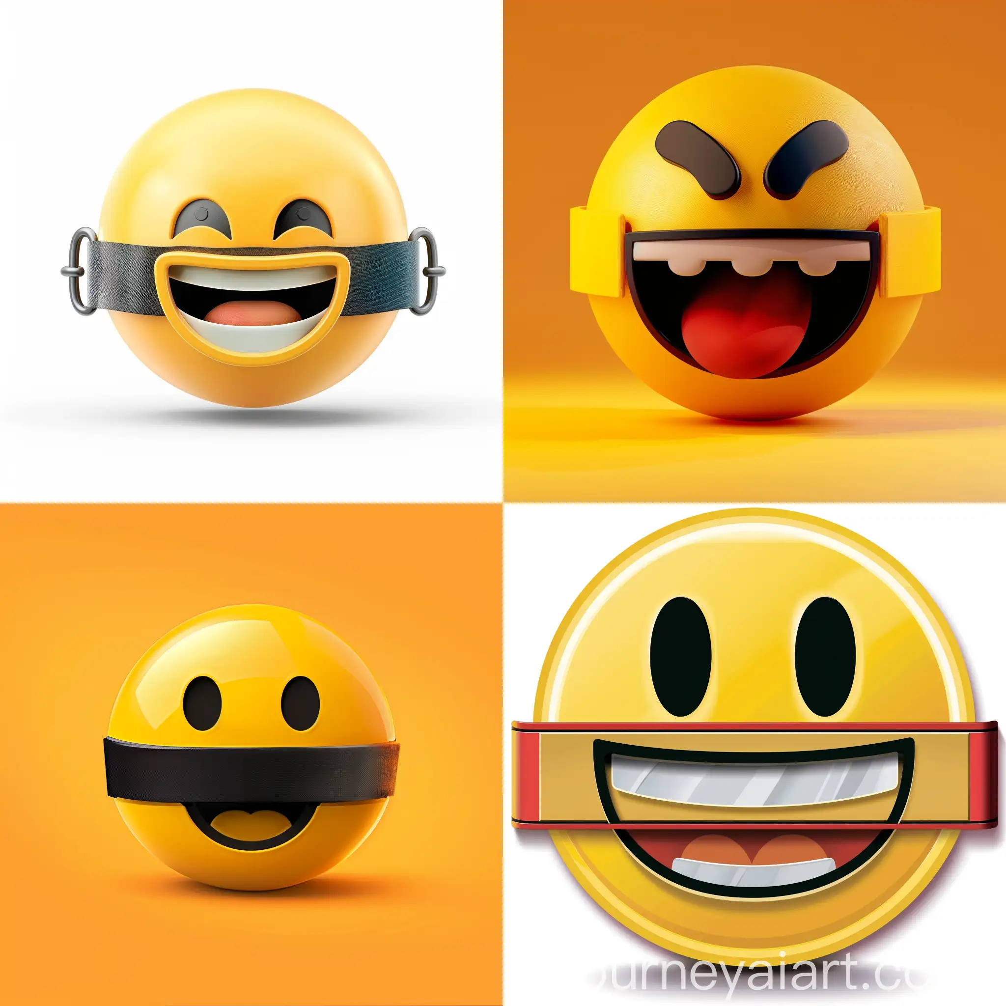 Logo-Featuring-Emoji-with-Censored-Mouth