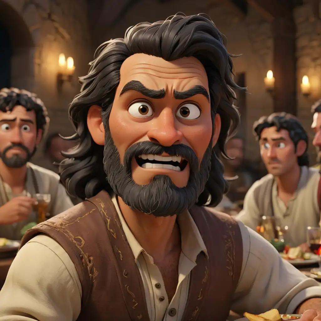 Drunk-Man-in-Bible-Times-at-a-Banquet-Hall-in-Pixar-3D-Style