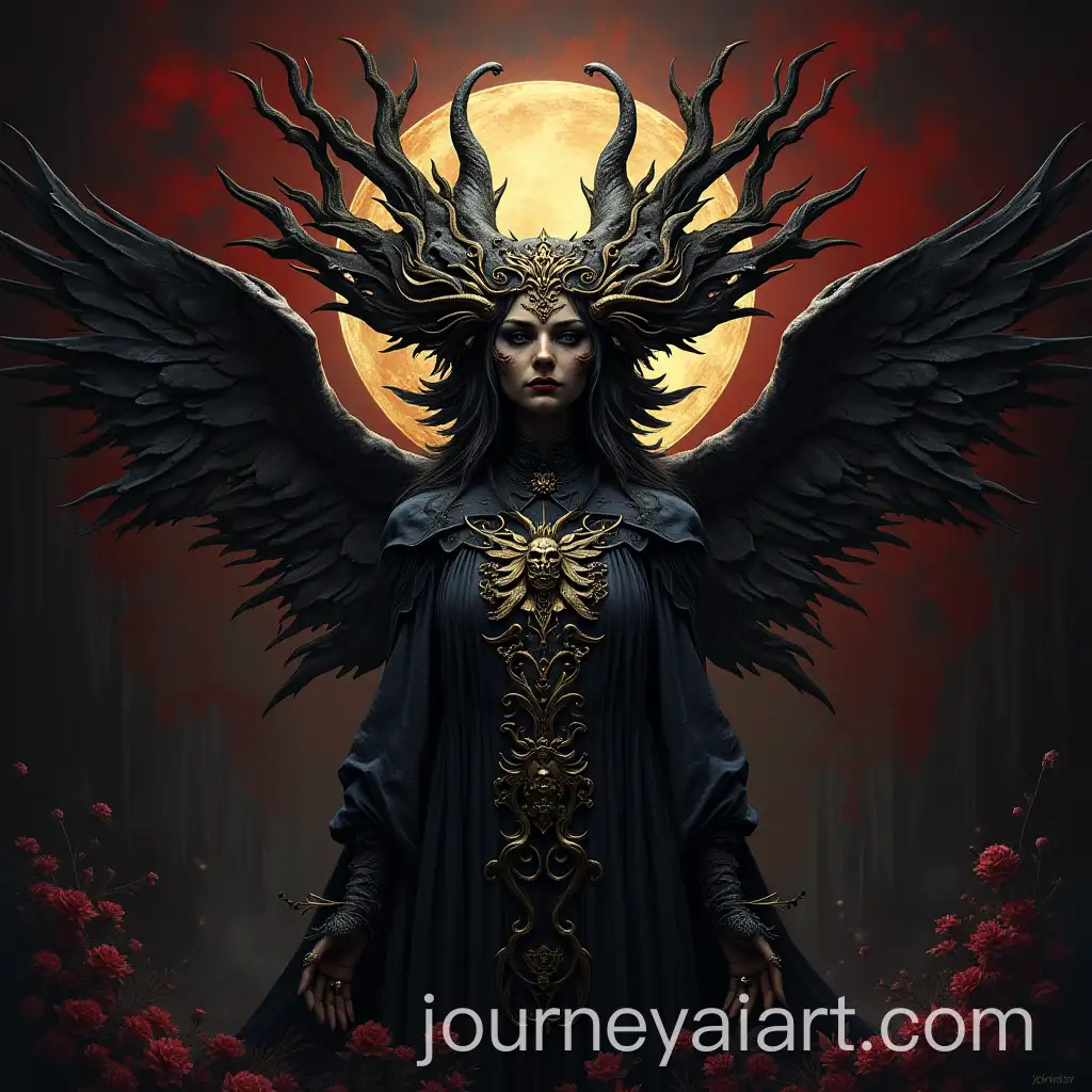 Symphonic-Gothic-Metal-Album-Cover-with-Dark-Atmospheric-Design