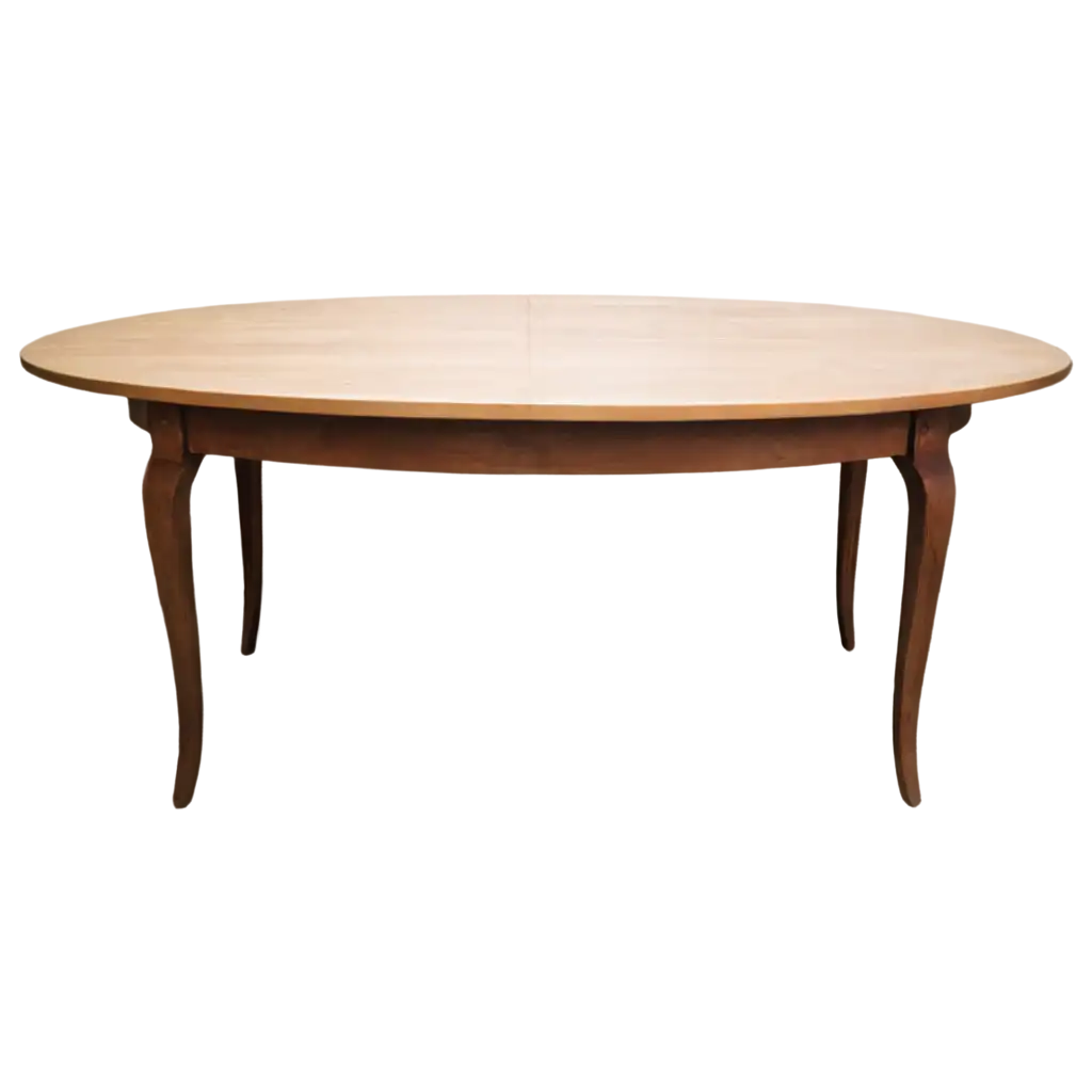 Oval table