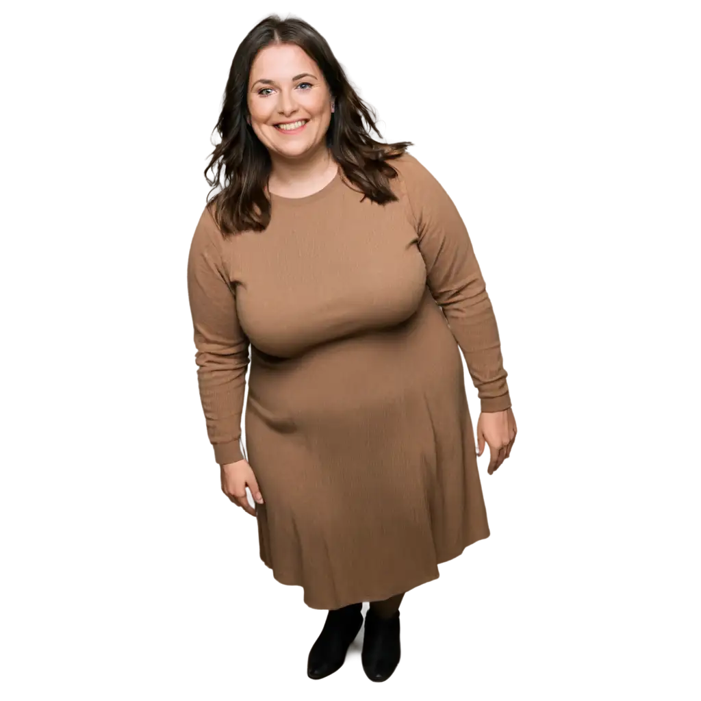 HighQuality-PNG-Image-of-a-Large-Woman-Smiling-Enhance-Your-Content-with-Clear-Crisp-Visuals