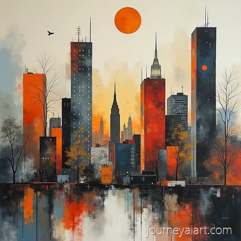 Abstract-Urban-Architectural-Collage-with-Modern-Cityscape-Elements