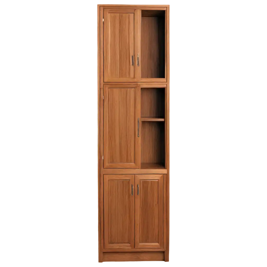 HighQuality-PNG-Image-of-Open-Wooden-Cabinet-Doors