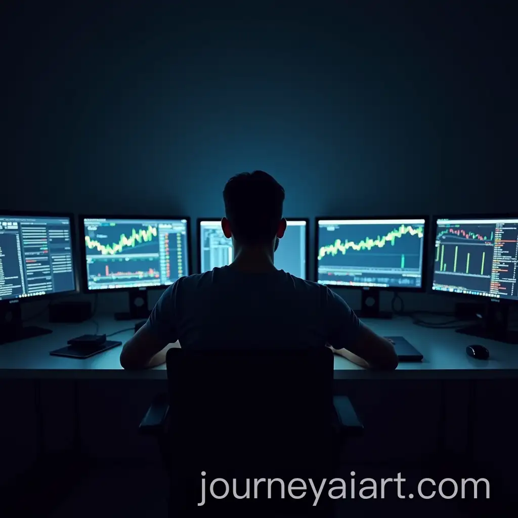 Trader-Analyzing-Markets-at-a-MultiScreen-PC-Setup