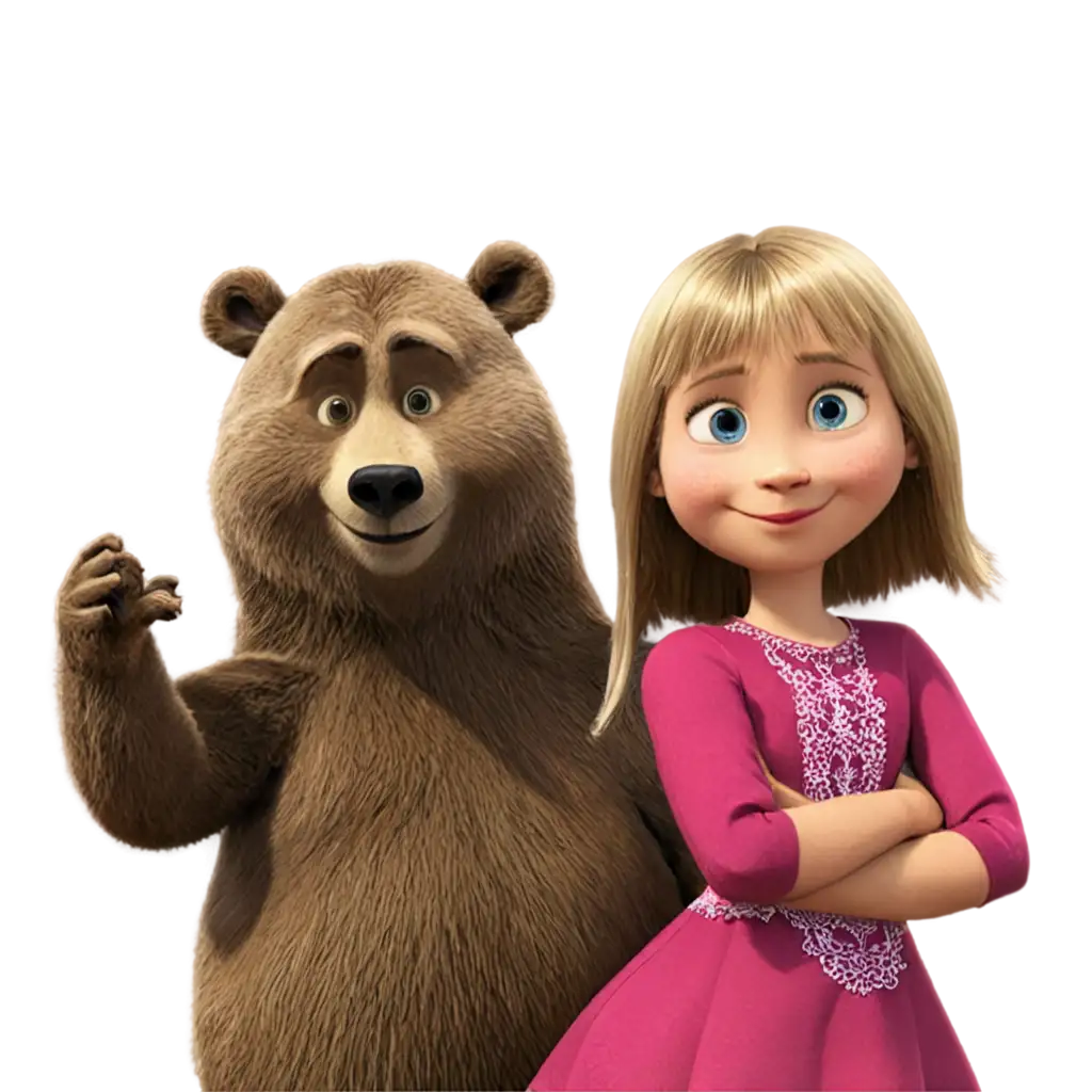 Masha-and-the-Bear-PNG-Image-for-HighQuality-Design-and-Web-Use