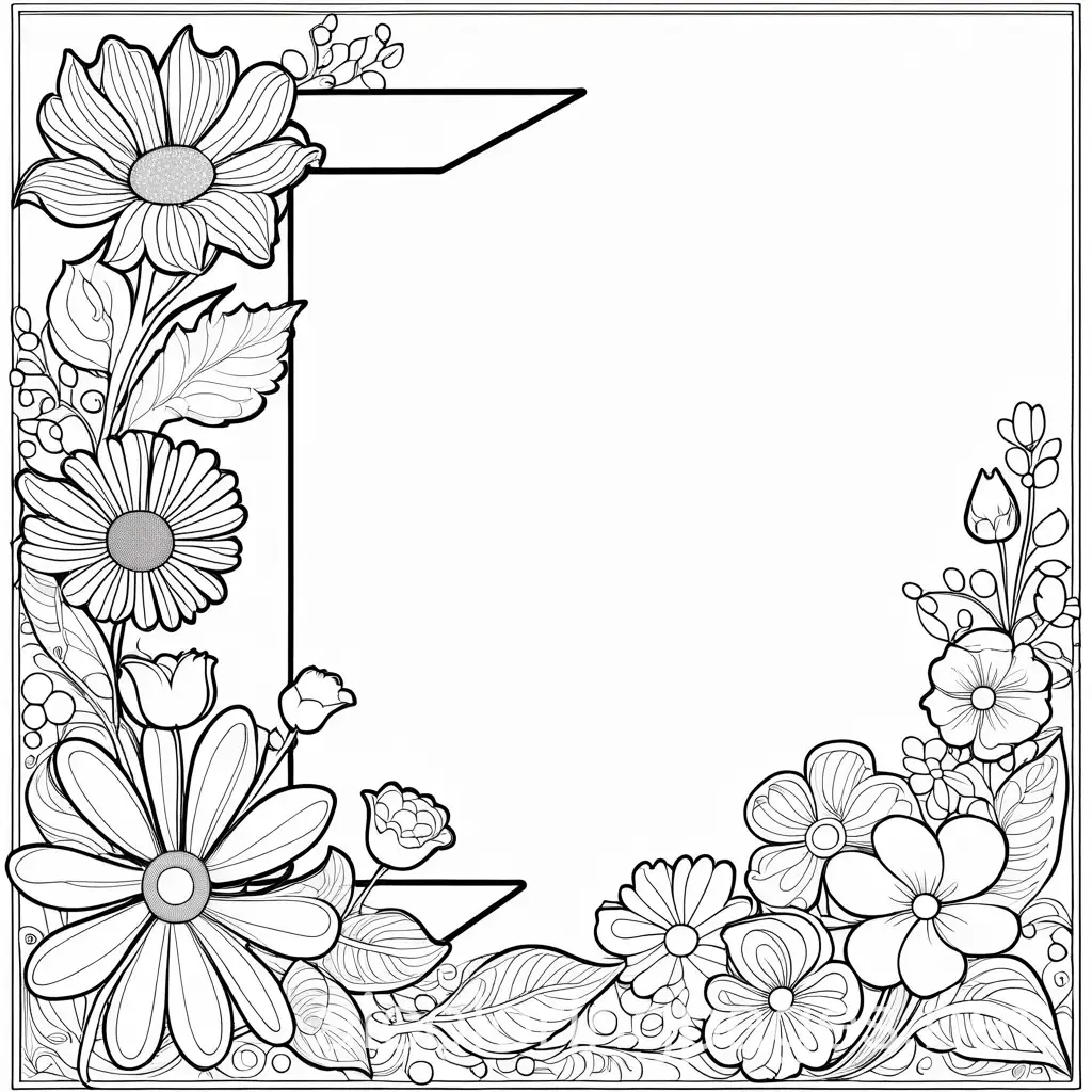 Flower-Coloring-Page-for-Kids-Letter-C-with-Floral-Design