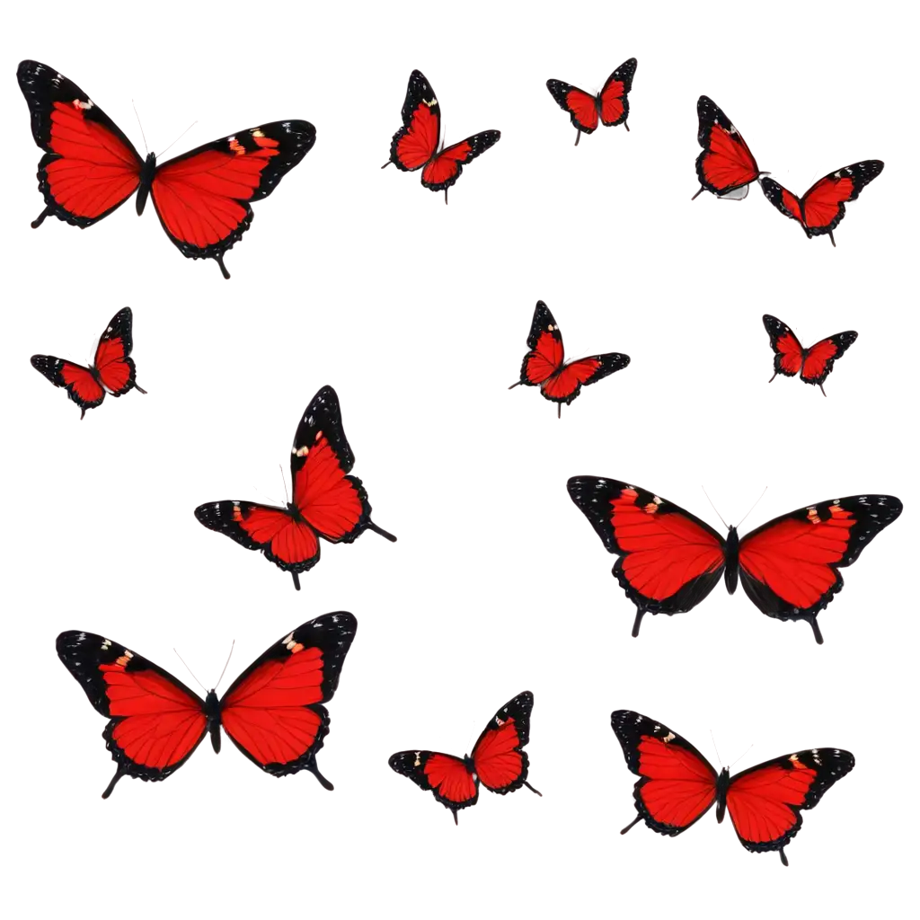 Stunning-Butterfly-Black-and-Red-PNG-Image-for-HighQuality-Design-Projects