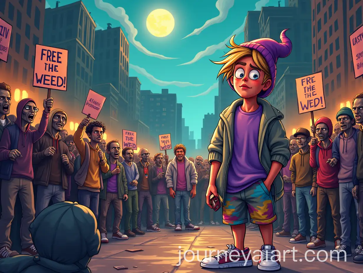 Chaos-and-Contradiction-Protests-Zombies-and-Clancy-in-Earth-4169