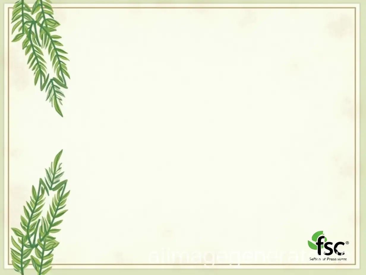 Requirement: Create a realistic image of a certificate for a portfolio. Style: Official, concise, with design elements related to the theme (ecology / charity). Certificate #1: 'Forest Volunteers' (FSC Russia) Certificate text: Header: Certificate of Participant Organizer: Forest Program FSC Russia Date: April 2024 Main text: This confirms that Shogunova Kamilla Yurievna has actively participated in the volunteer program 'Forest Volunteers' in Primorsky Krai. Within the project, Kamilla helped restore forest areas, participated in tree planting and educational events on sustainable forest management. She showed responsibility, environmental awareness, and team spirit. Signature: A.V. Sokolov (coordinator) Contacts: volunteers@fsc.ru Visual requirements: Style: Official, with natural elements (leaves, trees, forest background). Colors: Green, beige, white - natural shades. Logo: FSC (can use the standard FSC logo). Stamp: Realistic round stamp of FSC Russia in the corner. Fonts: Clear, official (e.g., Times New Roman or Arial).