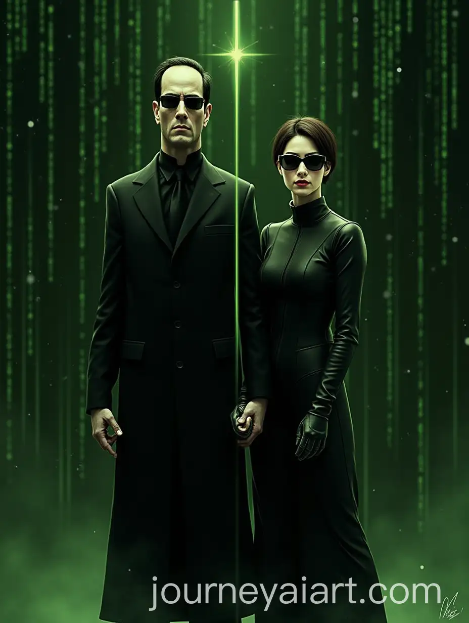 Neo-and-Trinity-in-Heroic-Pose-Inspired-by-Worker-and-Kolkhoz-Woman-with-Matrix-Digital-Background