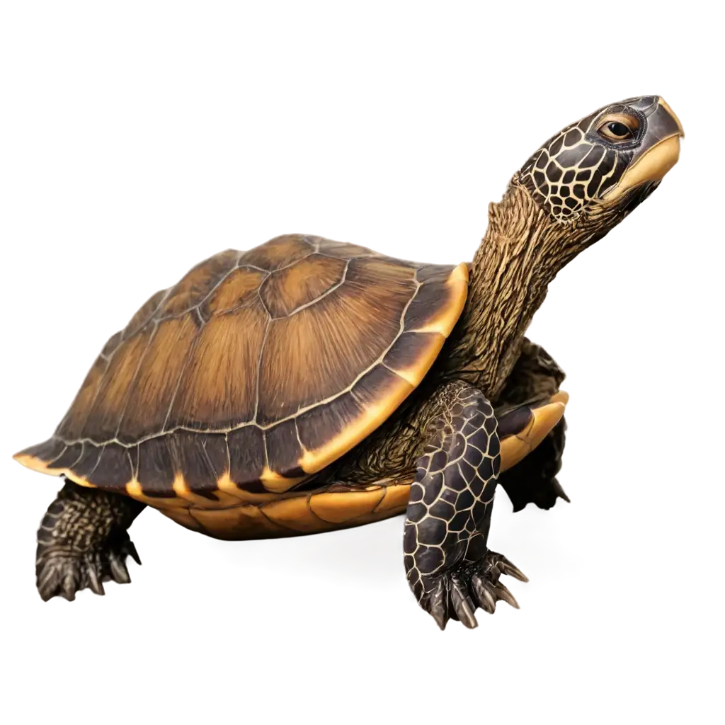 Turtle-with-Brown-Shell-HighQuality-PNG-Image-for-Versatile-Use