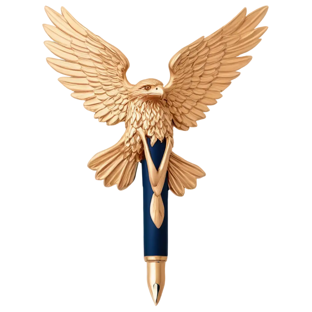 Elegant-Eagle-and-Fountain-Pen-Logo-PNG-for-Premium-Branding