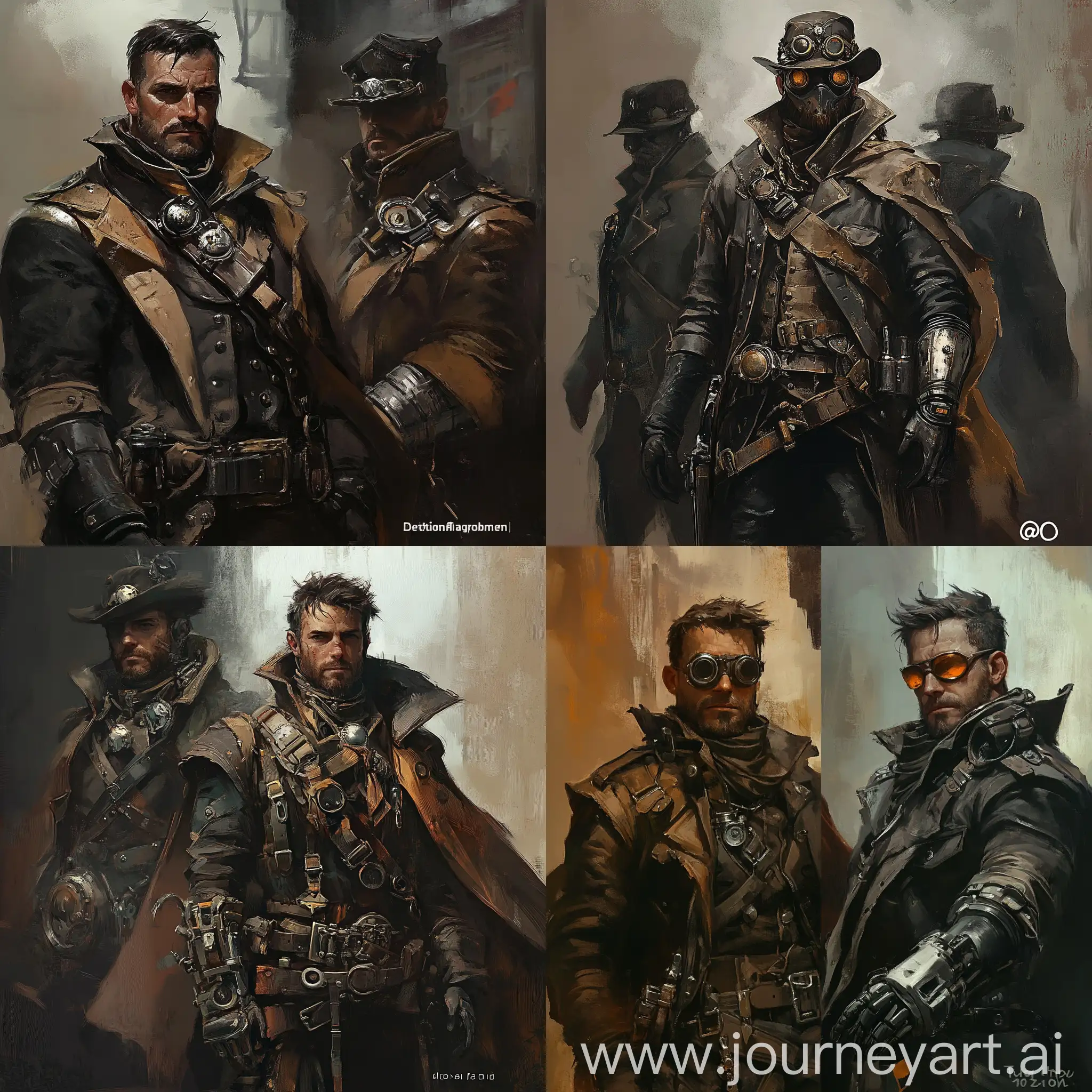 Steampunk-Character-with-SteamPowered-Prosthetic-Limb