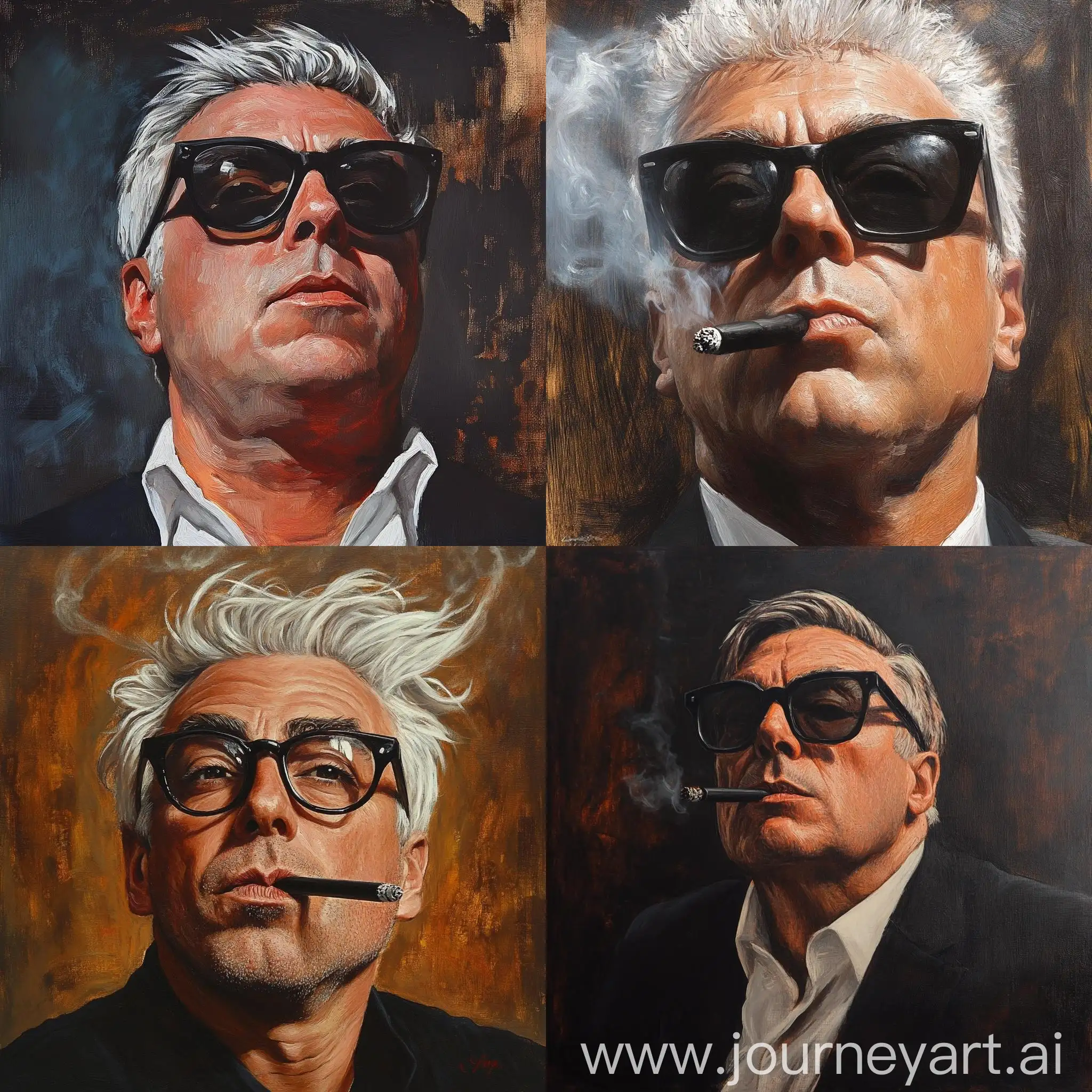 Carlo-Ancelotti-Smoking-with-Black-Glasses