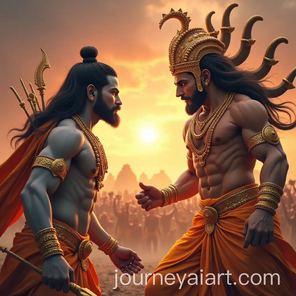 Epic-FaceOff-Between-Lord-Rama-and-Demon-King-Ravana-in-a-Fiery-Battlefield