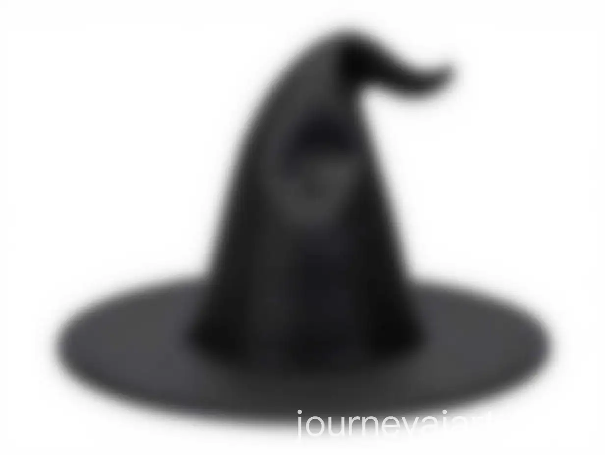 Classic-Witch-Hat-Against-a-White-Background