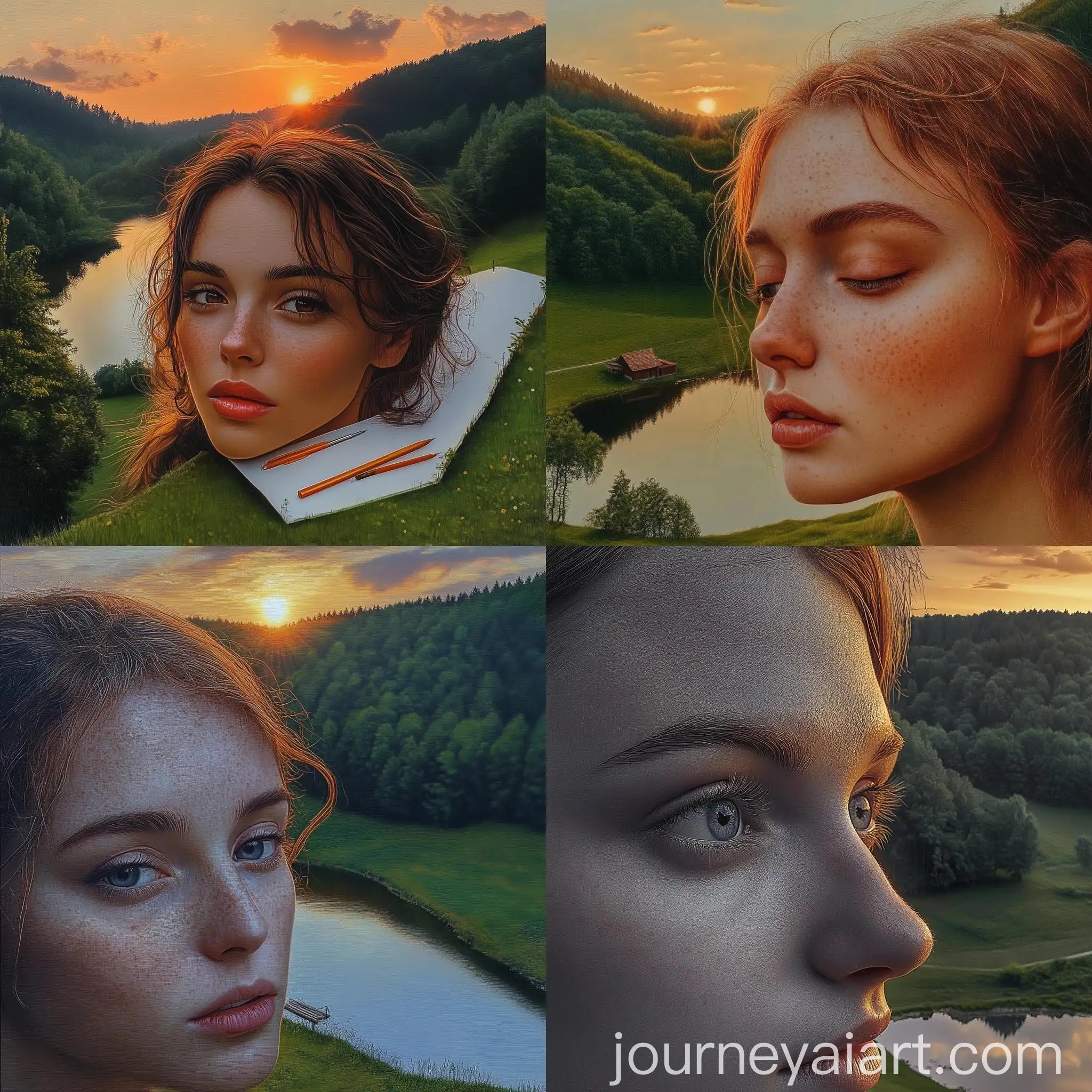 Hyper-Realistic-Jungle-Scene-with-Animals-and-Waterfall