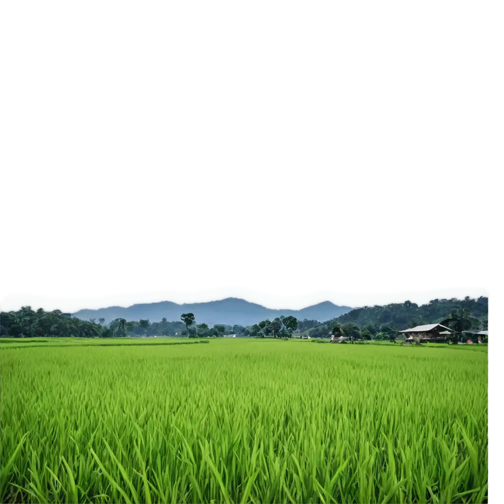 Vibrant-Rice-Field-PNG-Image-Capturing-the-Serenity-and-Beauty