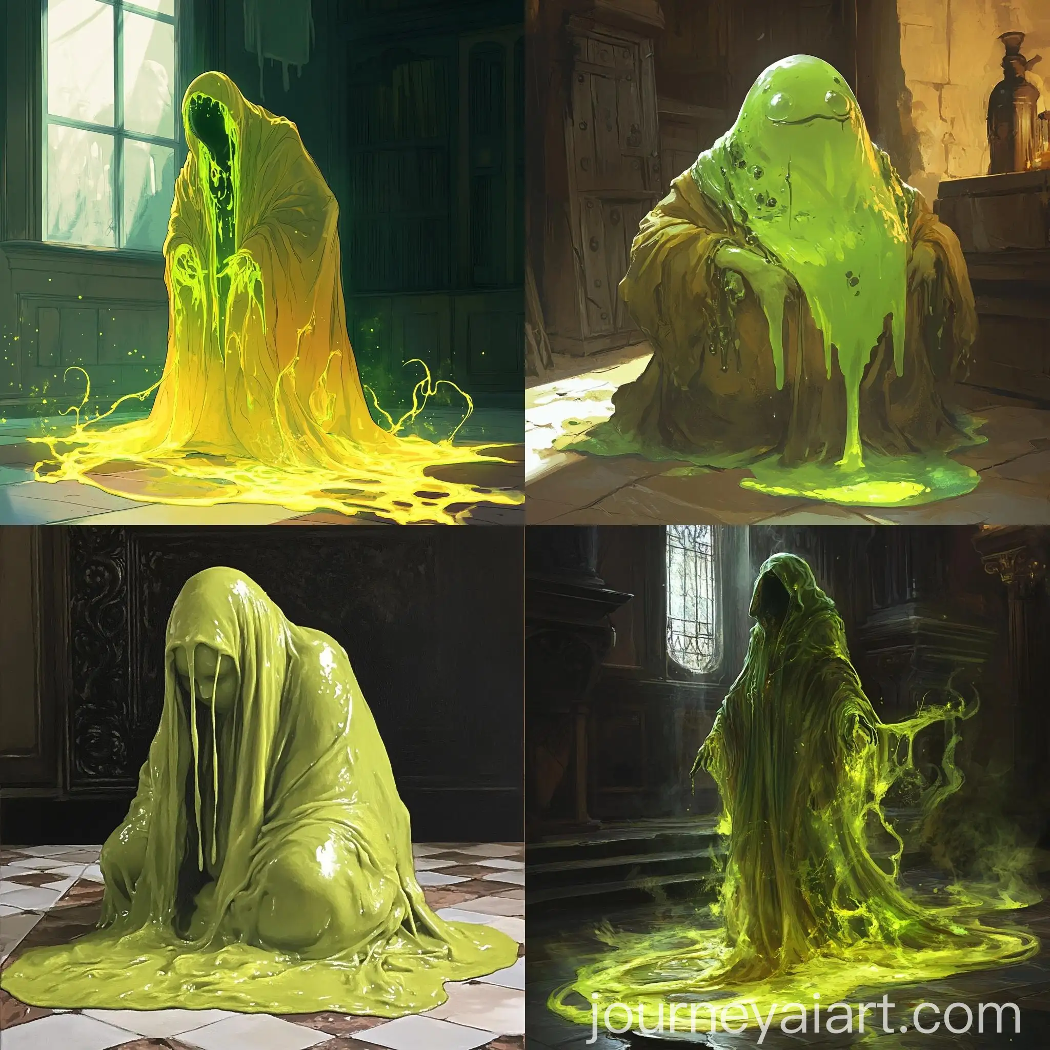Magical-Robed-Slime-Human-in-Enchanted-Setting