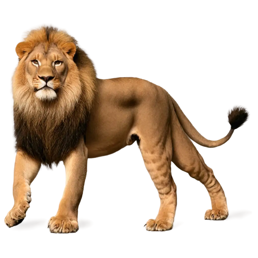 Lion-at-Desk-PNG-Image-HighQuality-and-Versatile-Design-for-Various-Applications