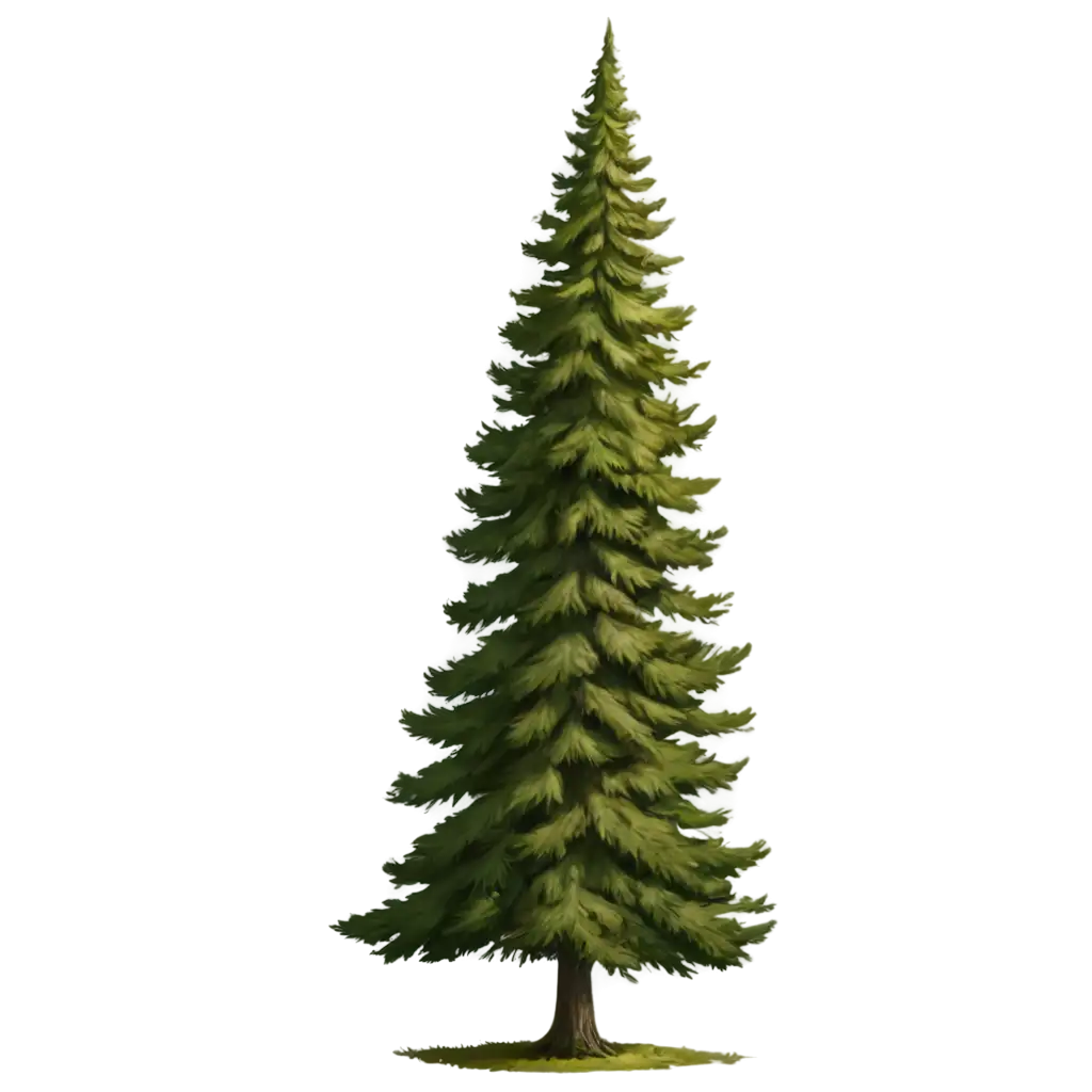 Stylized-Tall-Pine-Tree-PNG-for-Game-Design-Enhancing-Visual-Appeal-with-HighQuality-Graphics