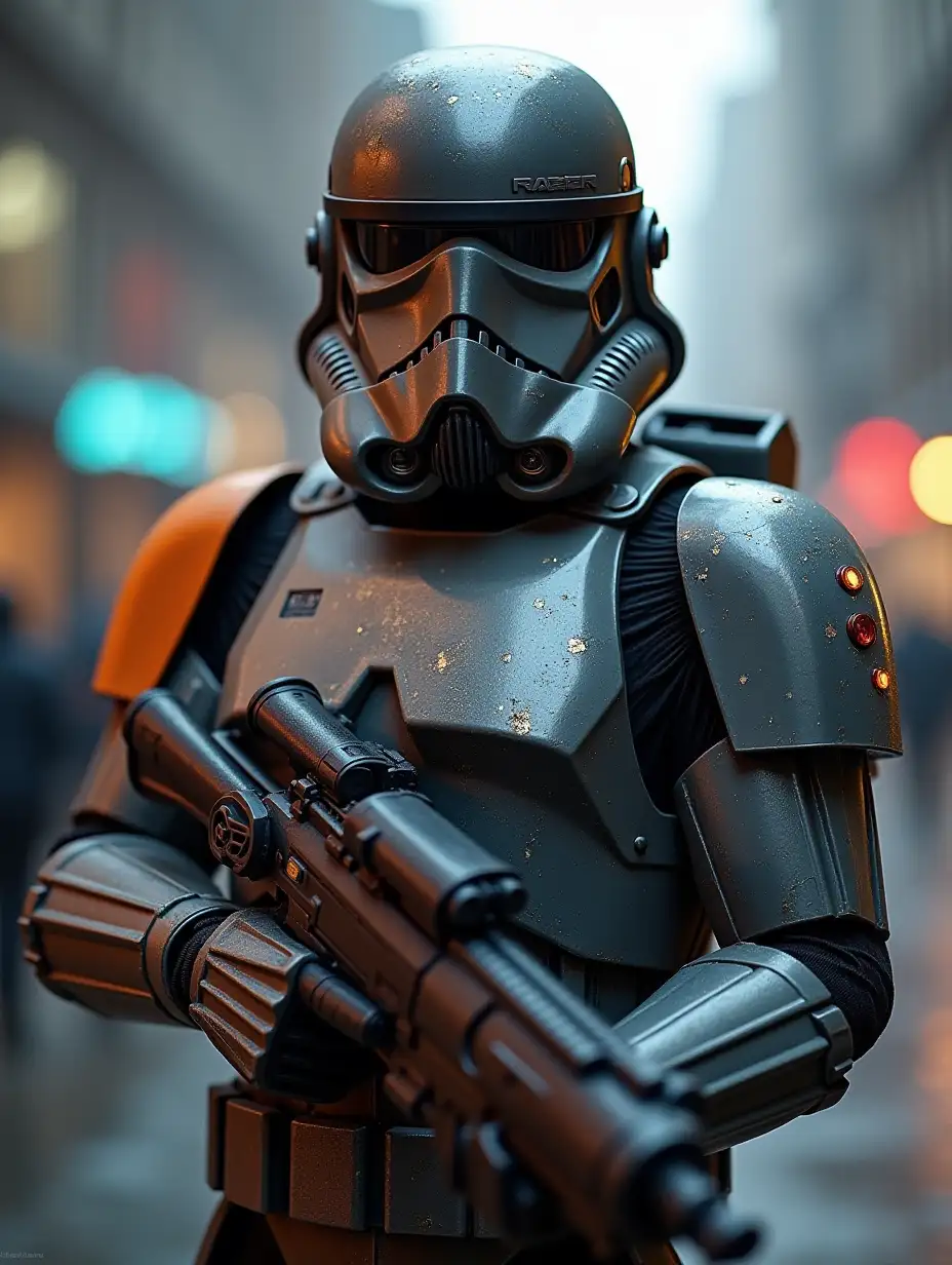 Wagner fighter special forces stormtrooper in power armor