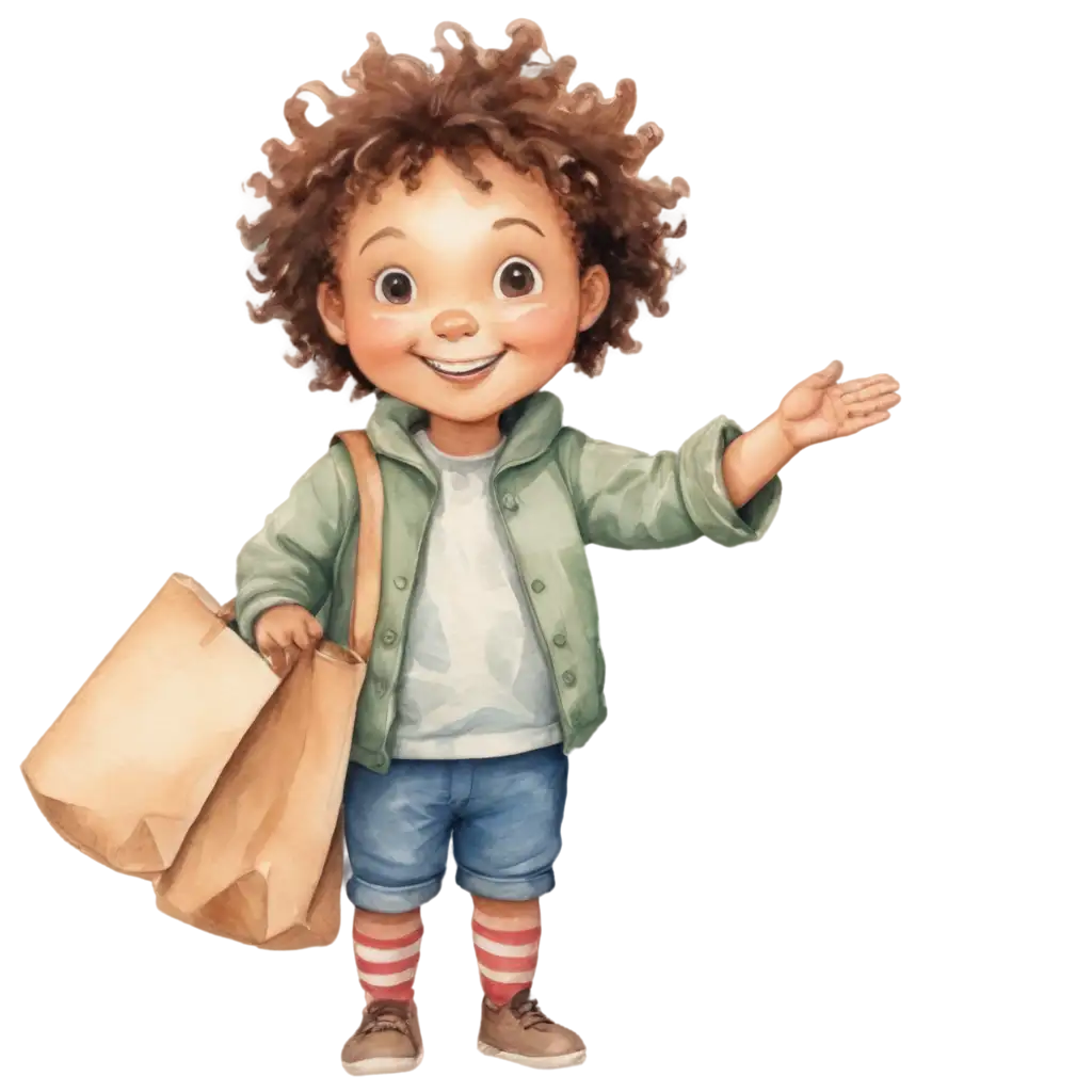 Smiling-Child-Waving-Hand-PNG-Image-for-Versatile-Applications