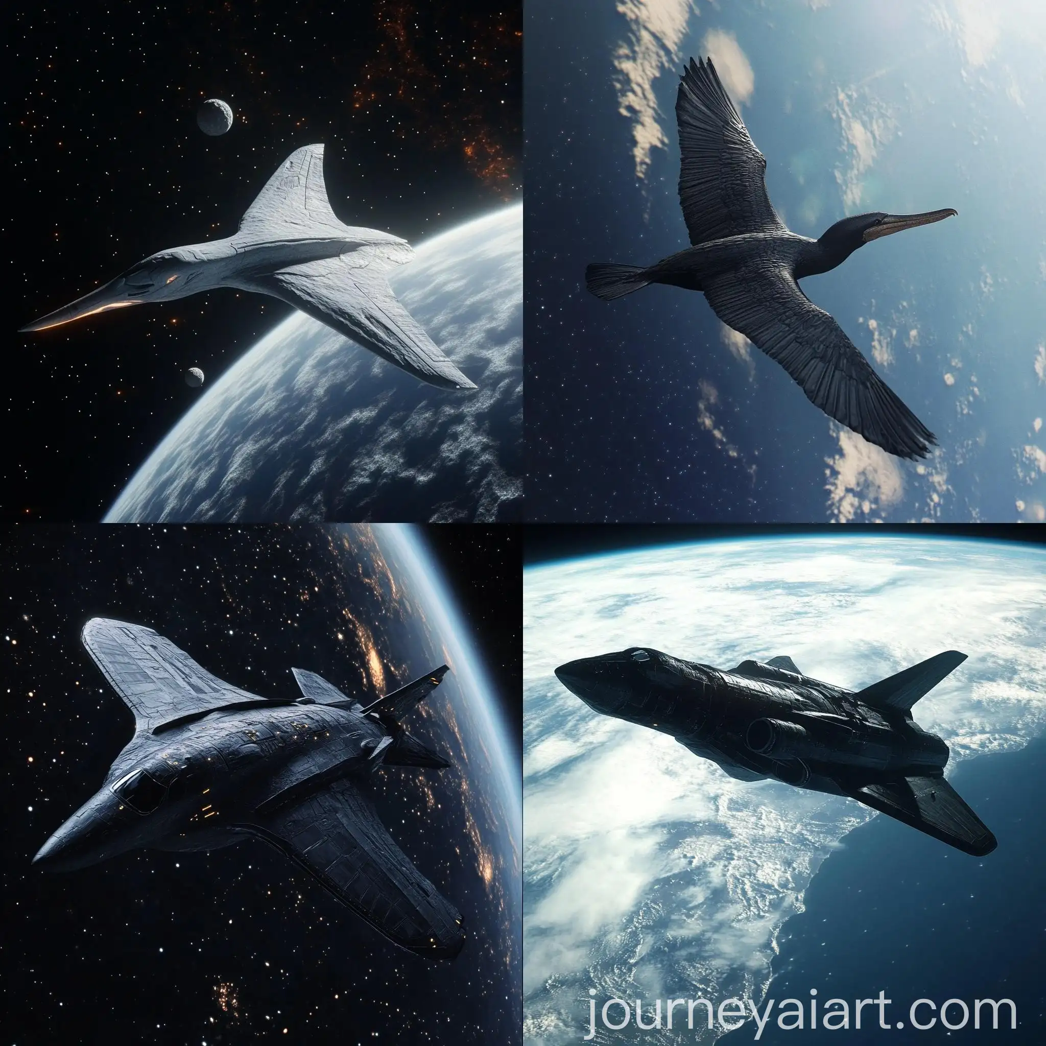 Lockheed-Martin-Cormorant-Flying-in-Space-Cinematic-High-Definition-Detailed-Image