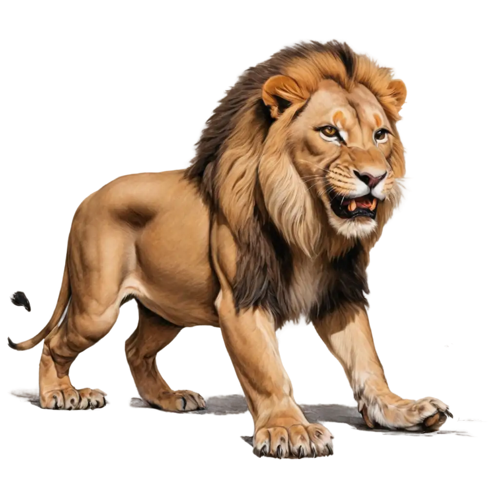 Majestic-Lion-Eating-Flesh-HighQuality-PNG-Image-for-Wildlife-Enthusiasts