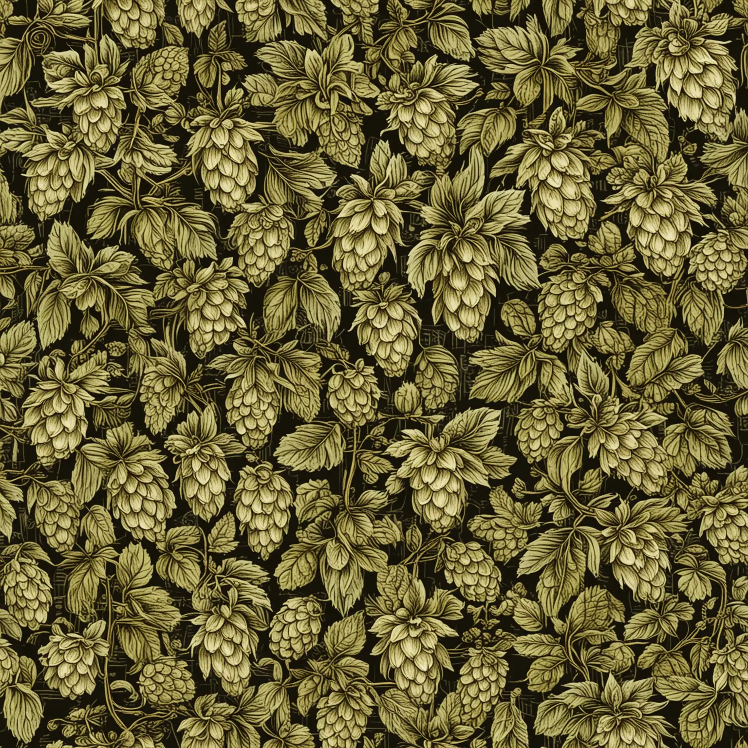 Vintage-Pattern-of-Intertwining-Hops-and-Malt