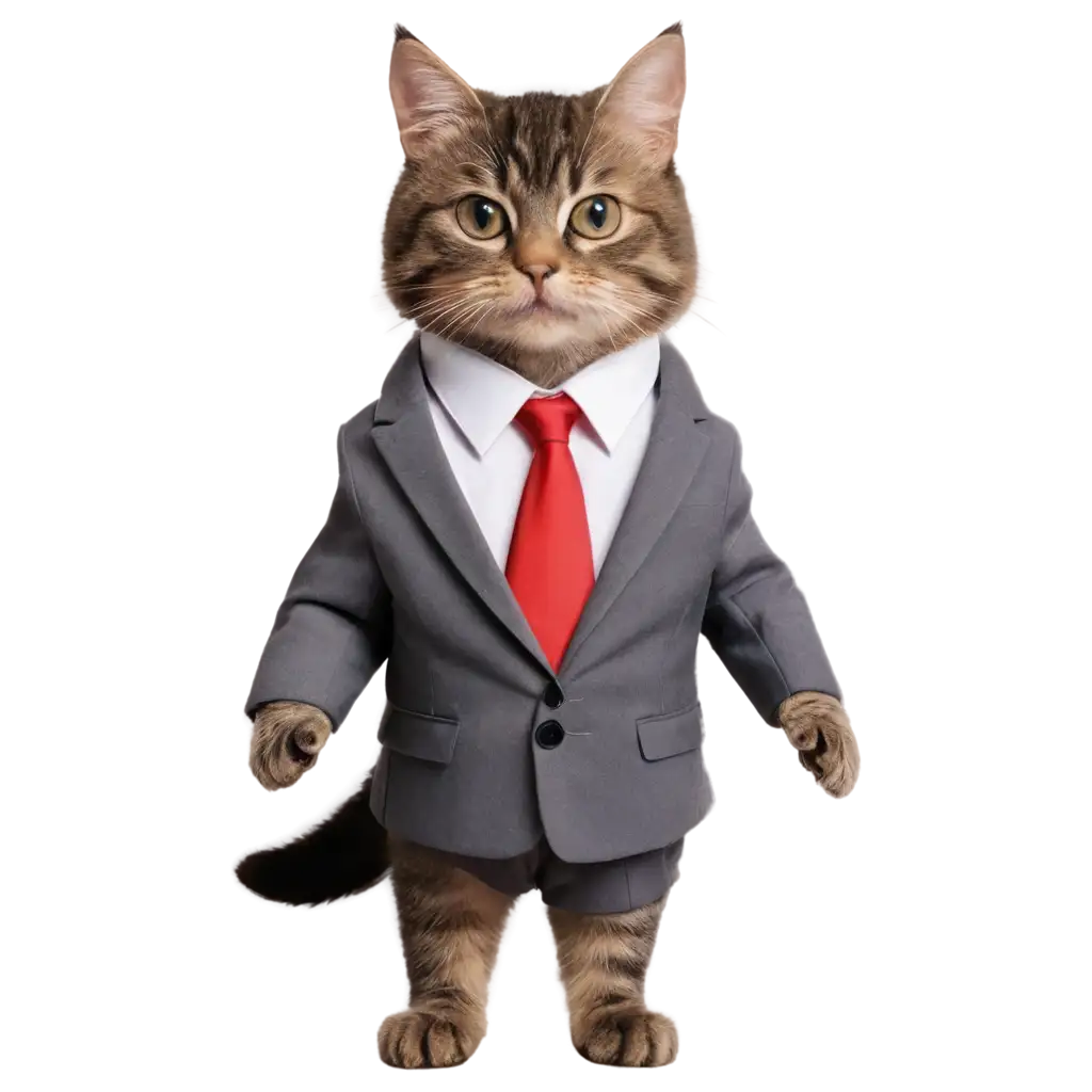 Elegant-Cat-in-Suit-PNG-Image-Stylish-Feline-Attire-for-Online-Branding