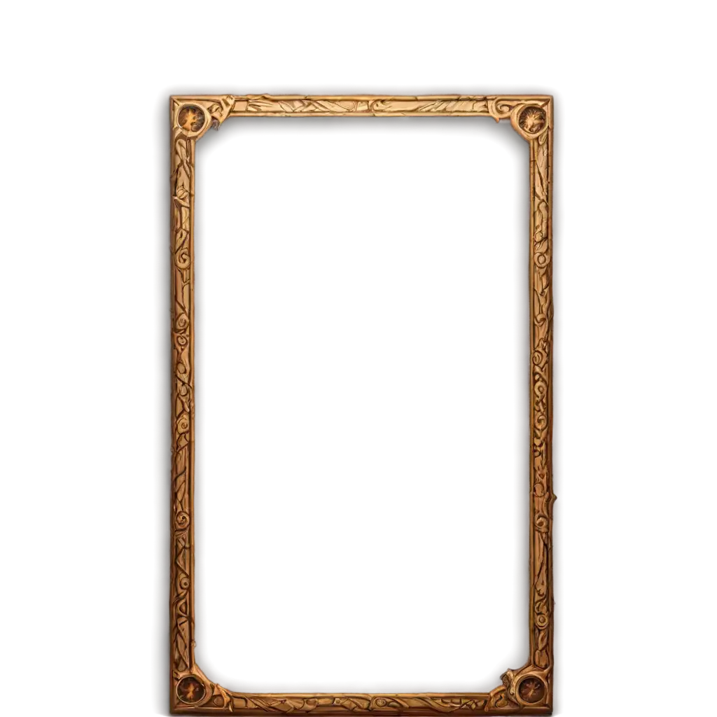 PNG-RPG-Game-Portrait-UI-Frame-Simple-Style-with-Straight-Edged-Corners