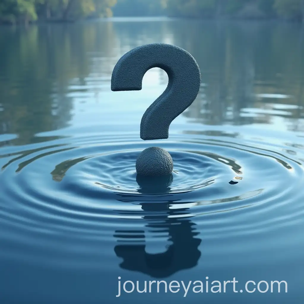 Question-Mark-with-Star-Ripple-Effect-on-Water