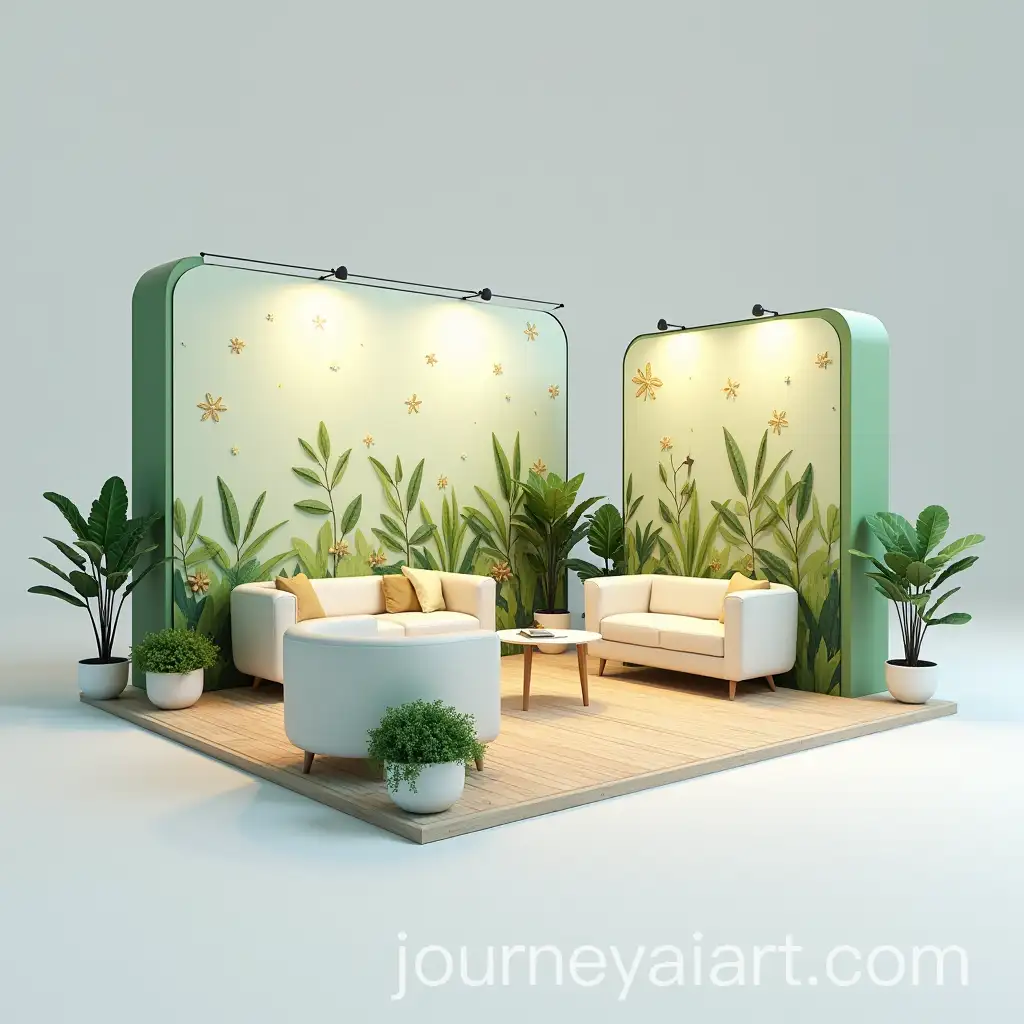Realistic-3D-Mockup-of-a-HealthThemed-Exhibition-Booth