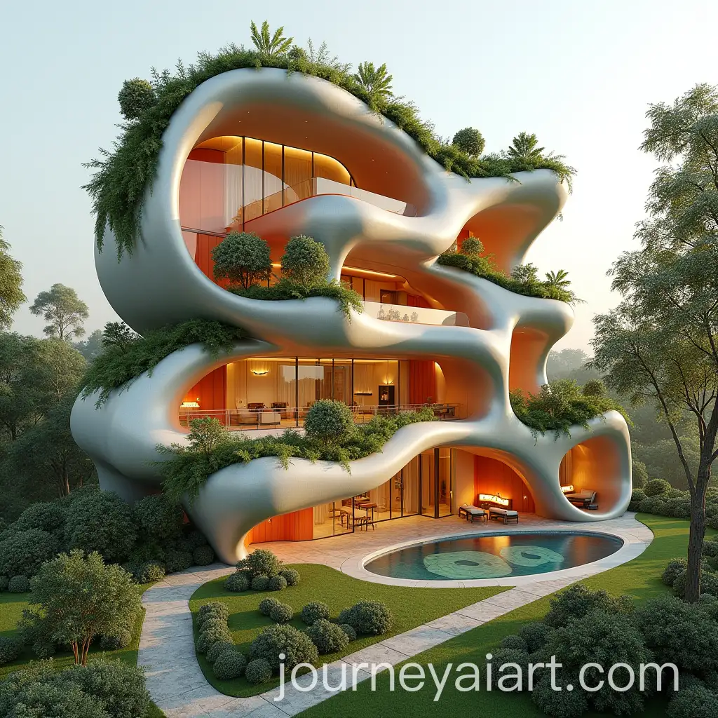 Futuristic-Architecture-Inspired-by-Nature-with-Organic-Pear-and-Tomato-Design