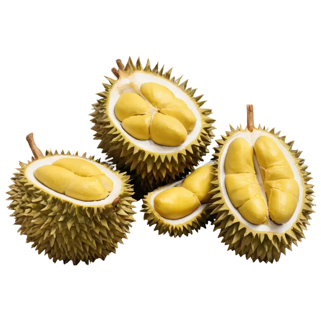 Exquisite-Durian-PNG-Image-Capturing-the-Essence-of-the-King-of-Fruits