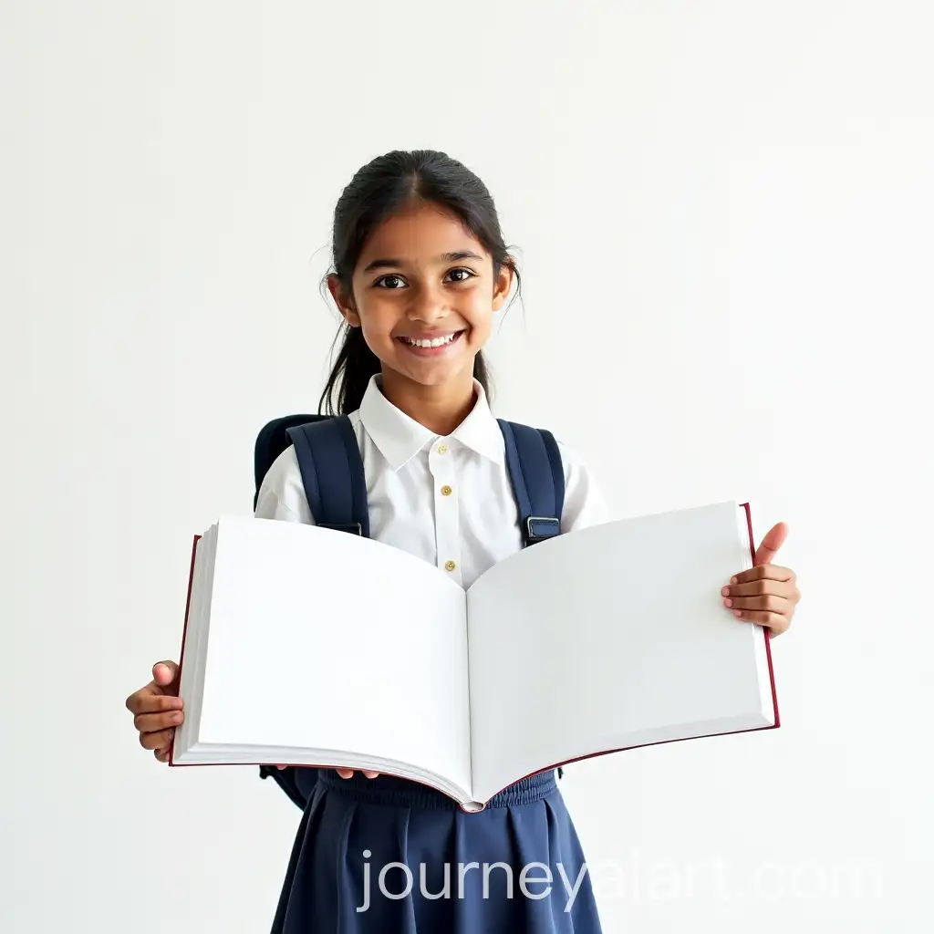 Happy-South-Asian-Girl-in-School-Uniform-Promoting-Education-on-School-Hoarding