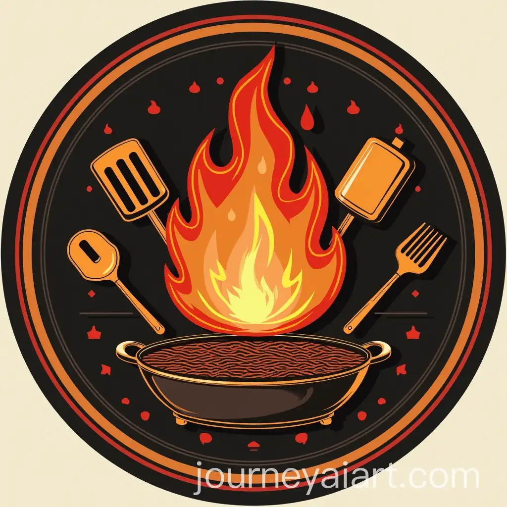 Vintage-GrillingThemed-Logo-with-Retro-Chef-and-Tools