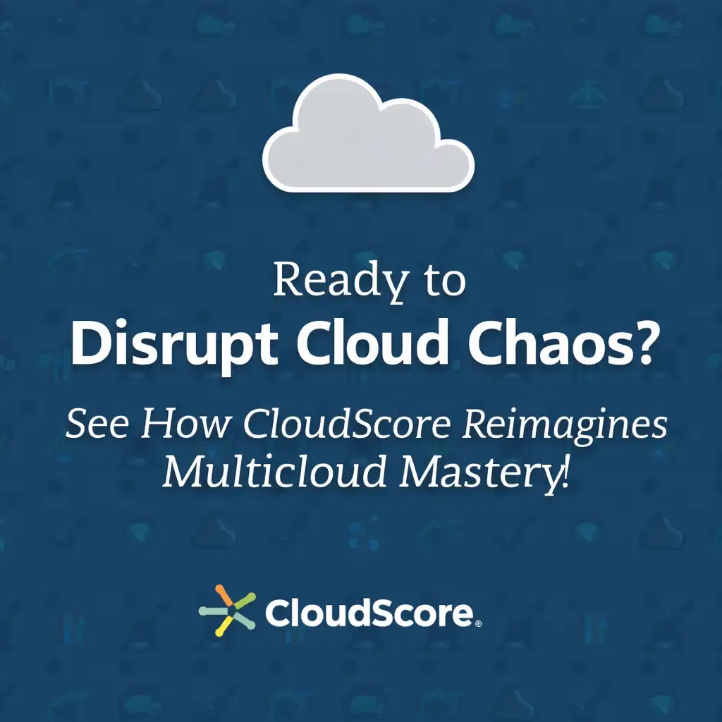 Ready to Disrupt Cloud Chaos? See How CloudScore Reimagines Multicloud Mastery!