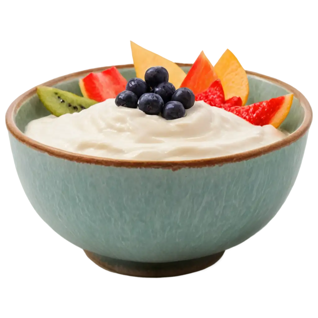 Fresh-Yogurt-in-a-Bowl-with-Fruit-PNG-Image-for-Clear-HighQuality-Display