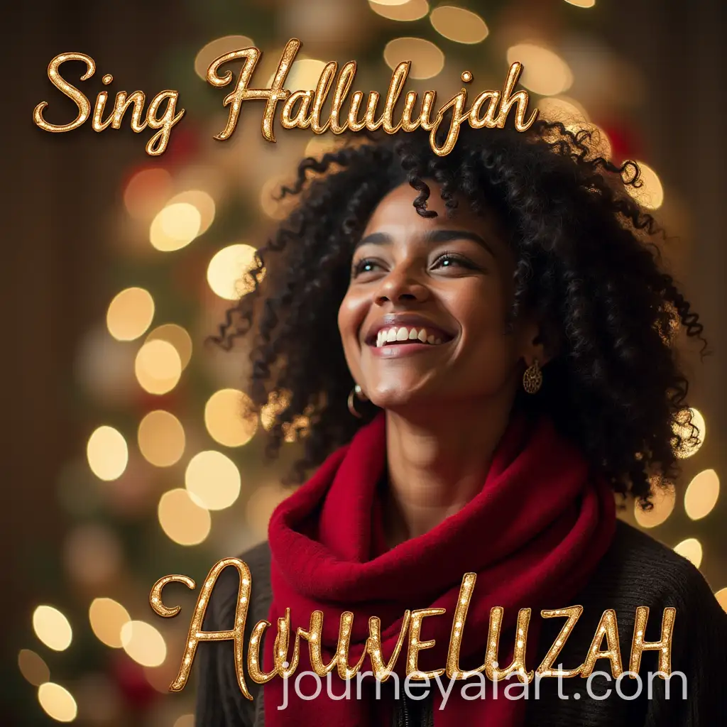 Joyful-Christmas-Cover-Art-for-Sing-Hallelujah-by-LOUWEEZAR