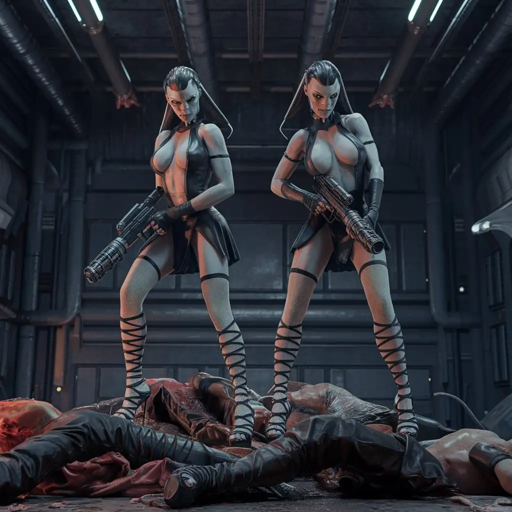 Futuristic-Alien-Seductresses-in-a-Dystopian-Death-Camp