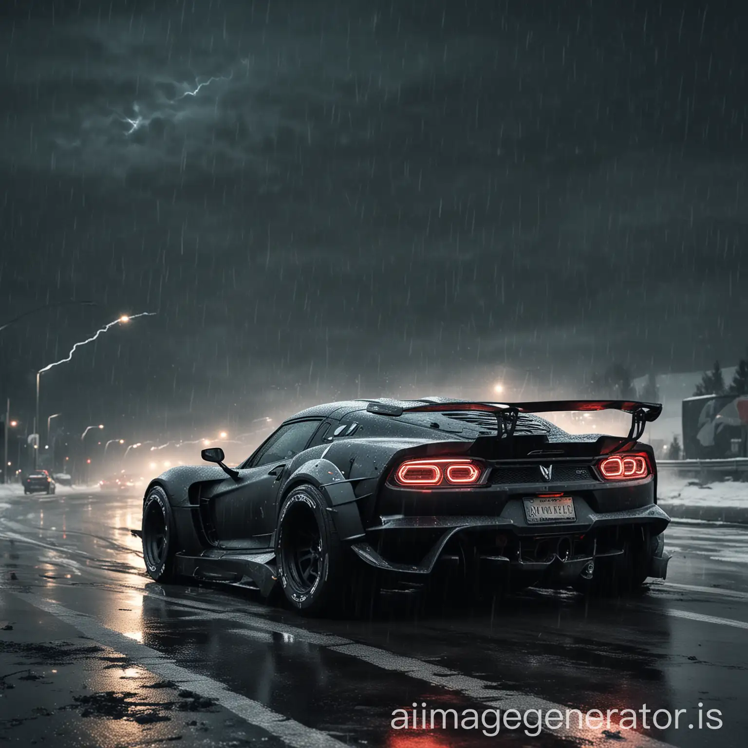 Futuristic-Evil-Venom-Car-Tuning-Drifting-at-Night-on-Motorway-Background