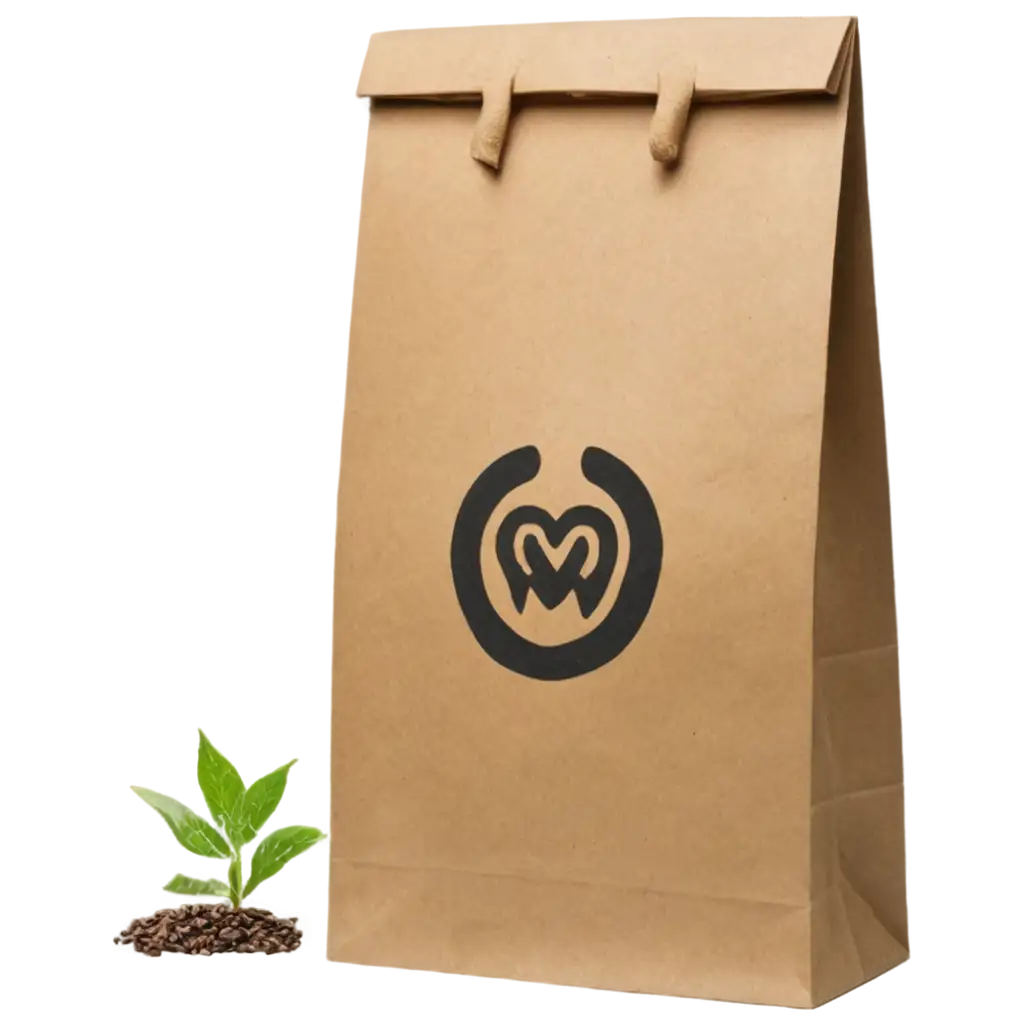 HighQuality-PNG-Image-of-a-Paper-Bag-with-Seed-Logo-at-the-Center-for-Versatile-Branding-Applications